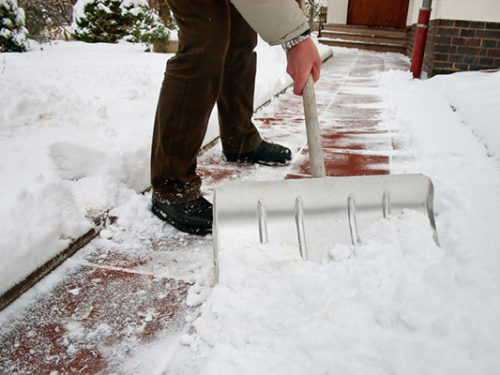 SNOW SHOVELING