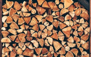 Firewood stacking service