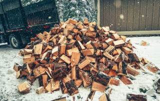 Firewood delivery, Kalispell, Montana