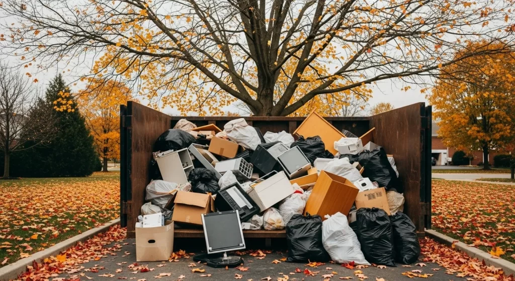 Seasonal change in junk removal