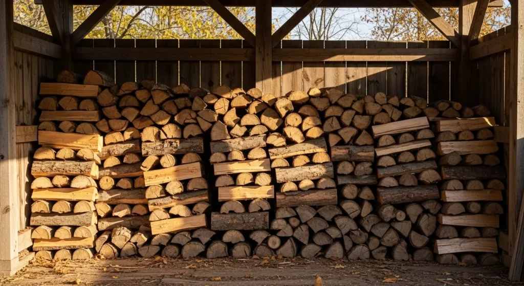 store firewood