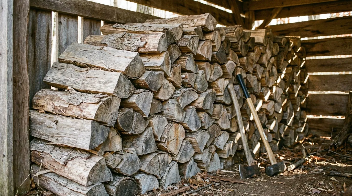 Drying firewood