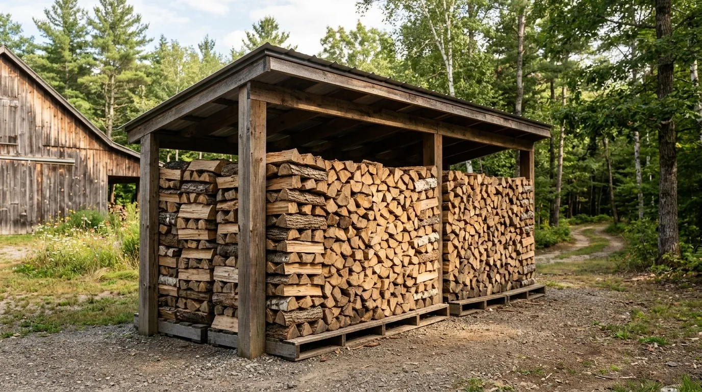 Stack firewood