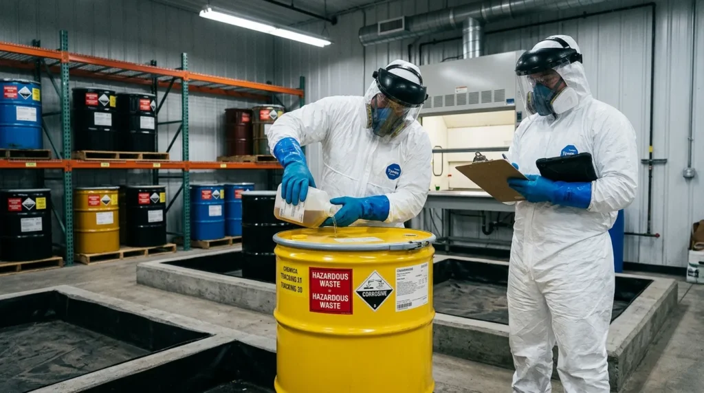 Disposing Hazardous Material