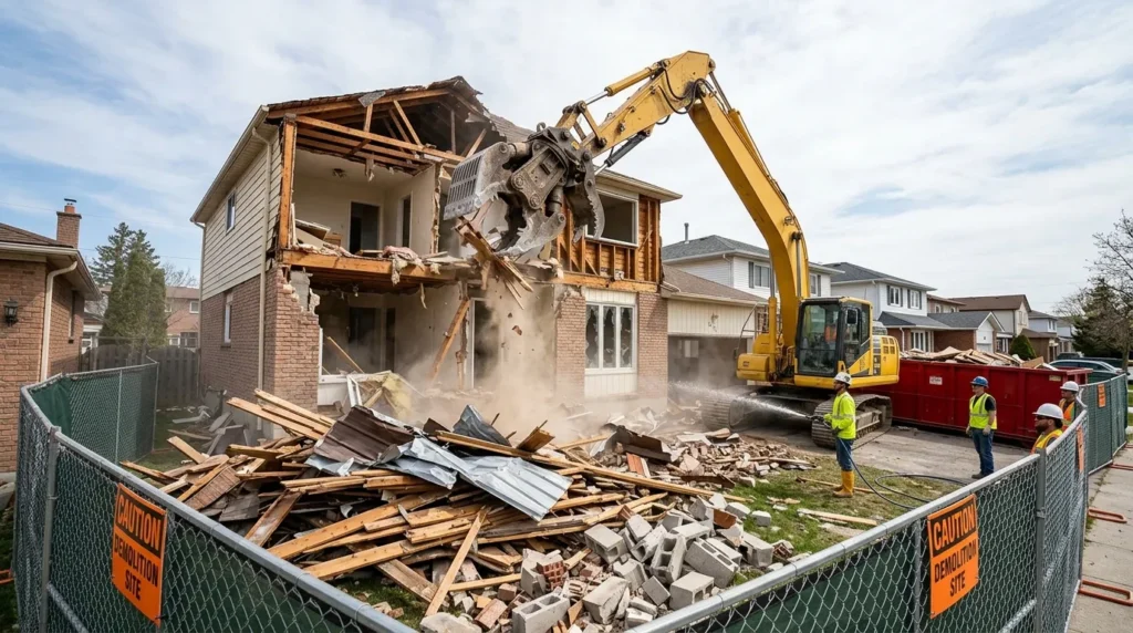 house demolition