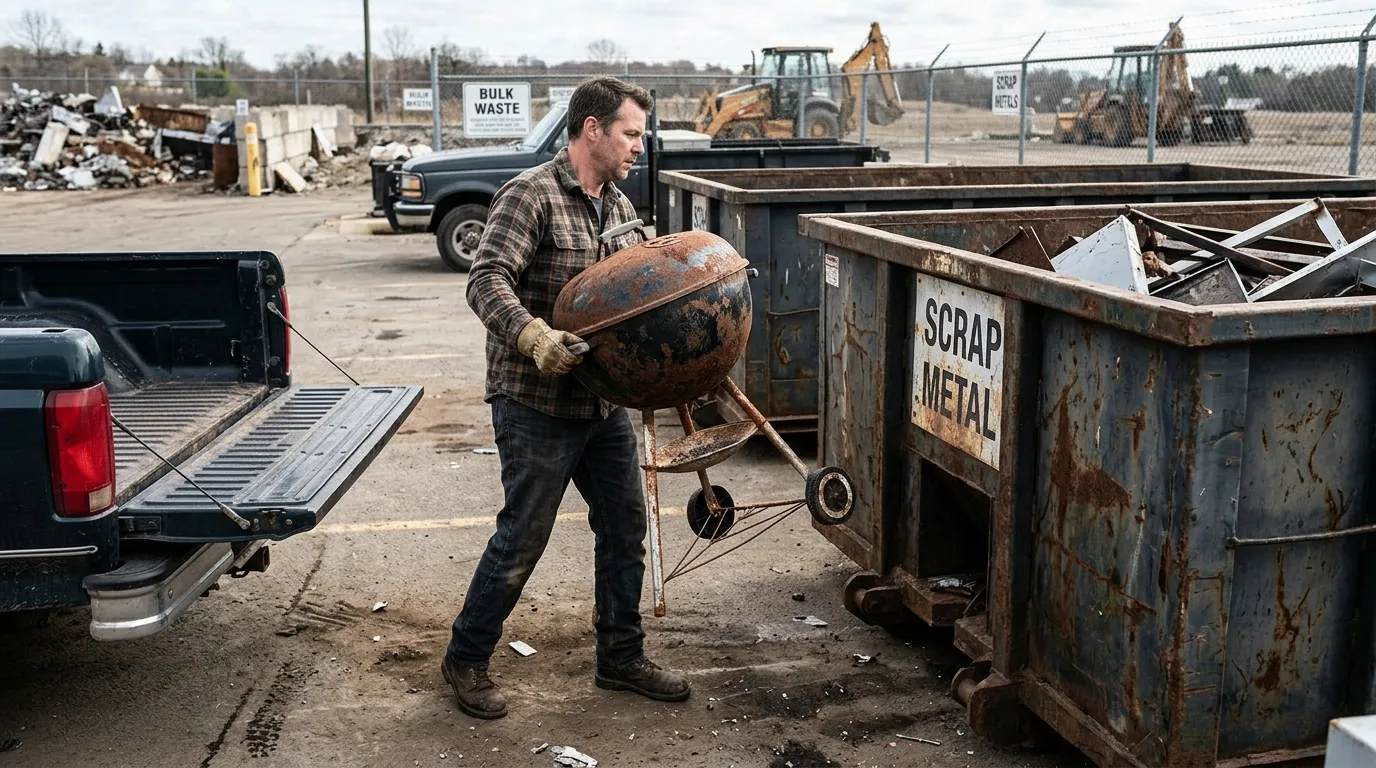 Disposing old BBQ Grill