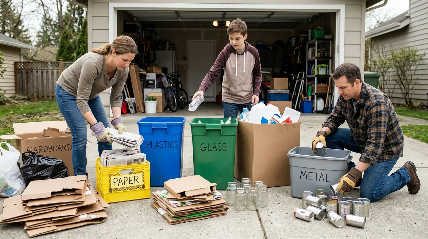 How Junk Removal Companies Sort Items for Recycling